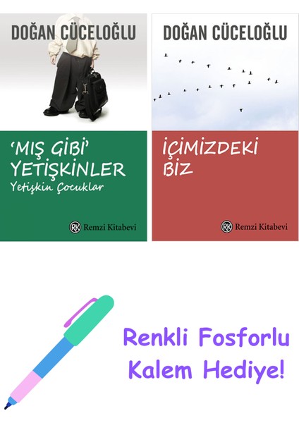 Doğan Cüceloğlu 2 Kitap Seti + Fosforlu Kalem Hediye