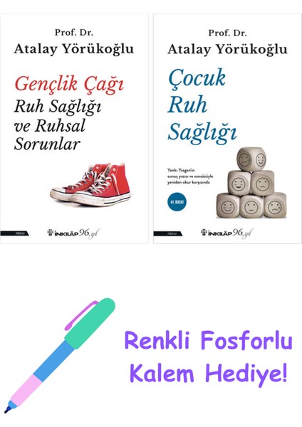 Atalay Yörükoğlu 2 Kitap Seti + Fosforlu Kalem Hediye