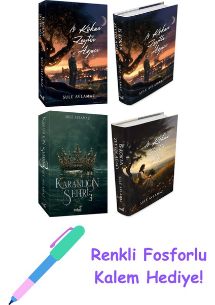 Şule Avlamaz 4 Kitap Seti + Fosforlu Kalem Hediye