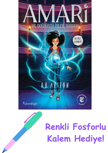 Amari ve Doğaüstü Işler Bürosu + Fosforlu Kalem Hediye