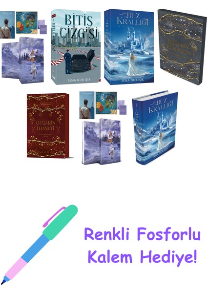 Sena Nur Işık 7 Kitap Seti + Fosforlu Kalem Hediye
