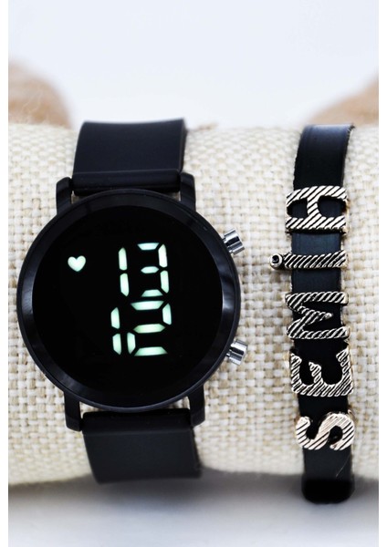 Kişiye Özel Isimli Bileklikli Kol Saati Şık Sade Unisex Saat SU-1237 fiyatları