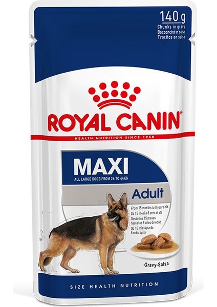 Büyük Irklar için Yaş Köpek Maması 10 x 140g