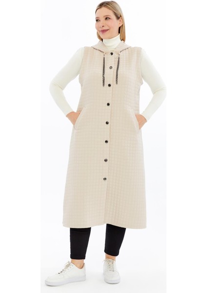 Kadın Büyük Beden Kapitone Yelek fırsatları