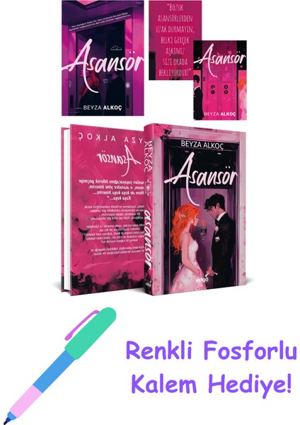 Asansör (Ciltli) + Fosforlu Kalem Hediye