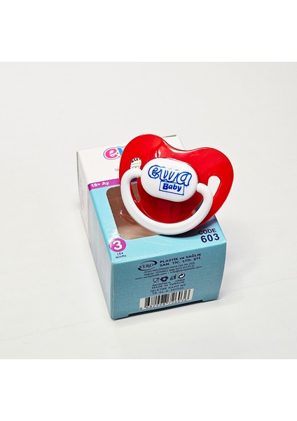 2'li Bebek Emzik Damaklı Silikon Emzik 18+ Ay Ewa Baby 3 No Emzik modelleri