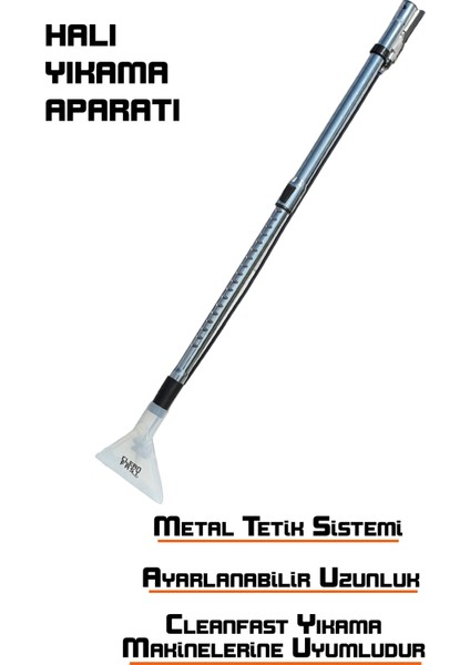 Teleskopik Halı Yıkama Aparatı Cleanfast Uyumlu fiyatları