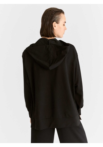 Kapüşonlu Ve Payetli Kadın Sweatshirt Standart Renk K2054132_089 indirimleri