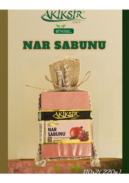 Doğal Nar Sabunu 2X110G (220G) fiyatları