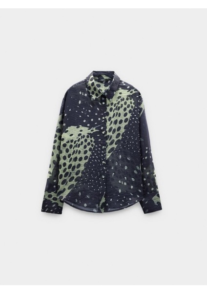 Desenli Liyosel Gömlek indirimleri