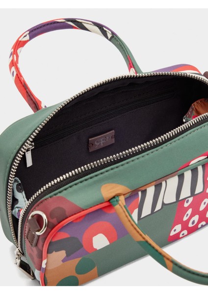 Desenli Teknik Kumaş Bowling Çanta indirimleri