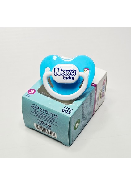 2'li Bebek Emzik Damaklı Silikon Emzik 18+ Ay Ewa Baby 3 No Emzik modelleri