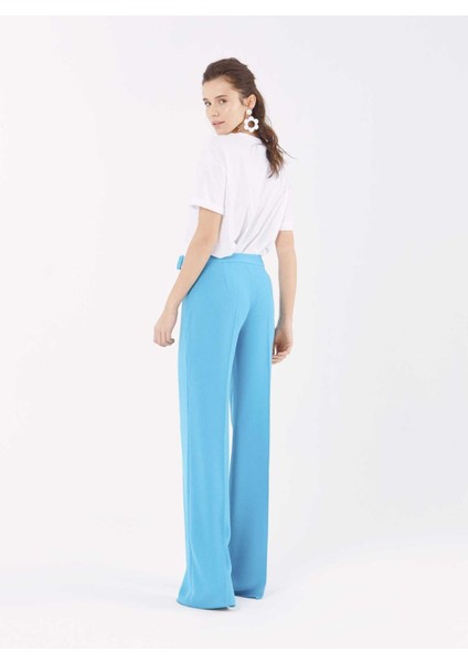 Bol Paça Kadın Pantolon Turkuaz Y9912034_029 indirimleri
