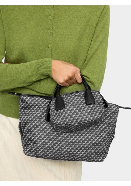 Baskılı Teknik Kumaş Çapraz Çanta