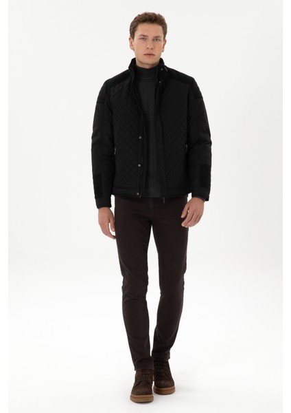 Erkek Siyah Mont 50310210-VR046 fırsatları