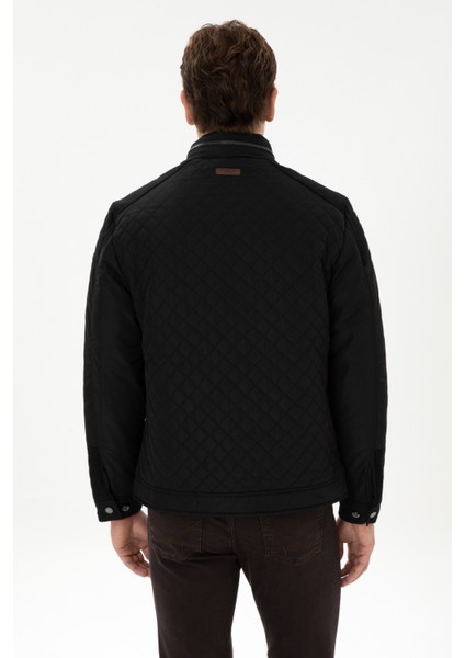 Erkek Siyah Mont 50310210-VR046 indirimleri