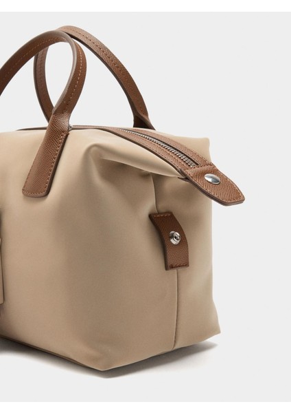 Kadife Dokulu Askılı Tote Çanta modelleri