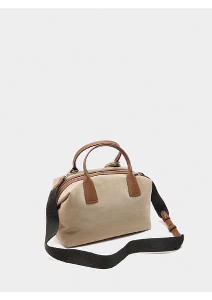 Kadife Dokulu Askılı Tote Çanta fırsatları