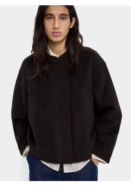 Yan Cepli Kapüşonlu Ceket indirimleri