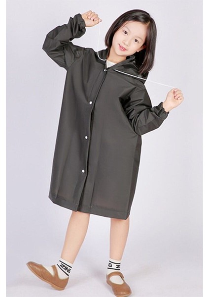 Erkek ve Kız Çocuk Yağmurluk Panço Su Geçirmez