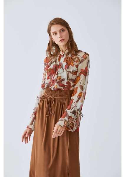 Beli Lastikli Etek Taba K2015073_022 fiyatları