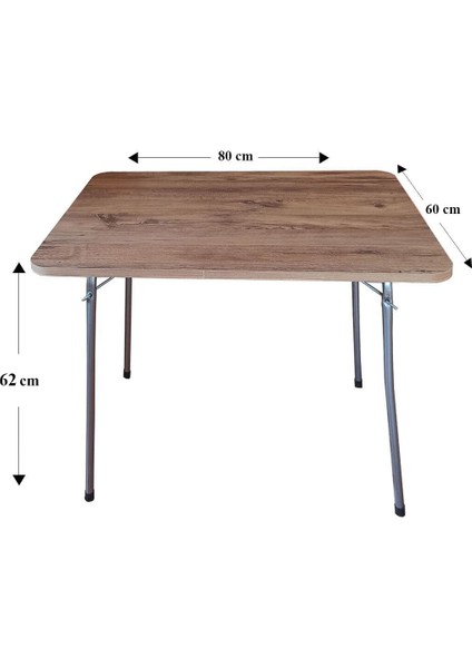 60X80 Katlanır Masa Balkon Bahçe Kamp Masası Piknik Masası Yaylı fiyatları