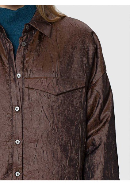 Cep Ve Düğme Detaylı Kap Kahve K1816037_005 fırsatları