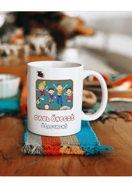 Öğretmenler Günü Okul Öncesi Öğretmeni Kupa Bardak