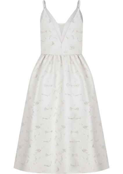 Desenli Abiye Elbise Standart Renk Y2211337_089