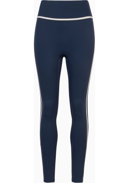 Base Contrast Trim Leggings Yüksek Bel Şekillendirici Kadın Tayt fiyatları