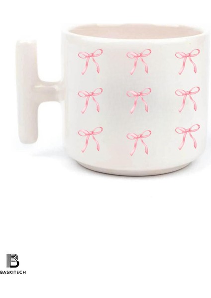 Fiyonk Baskılı T Kulp Kupa Bardak (Bardak Altı Hediyeli) fiyatları