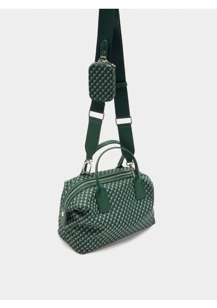 Desenli Teknik Kumaş Tote Çanta fırsatları