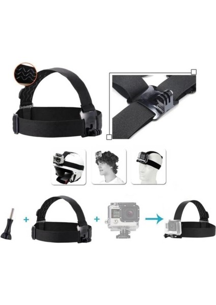 Marka GP74 Aksiyon Kameraları Için Aksesuar Seti fiyatları