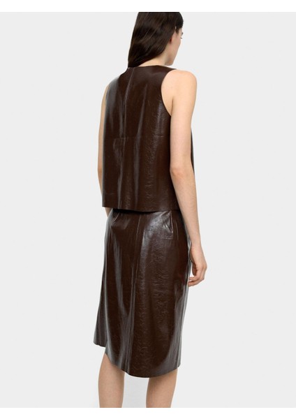 Deri Efektli Üst fırsatları