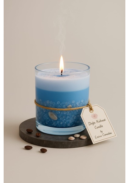 Okyanus Esintili Dekoratif Mum