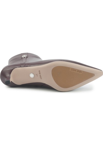 Shalın 5pr Bordo Kadın Topuklu Bot fırsatları