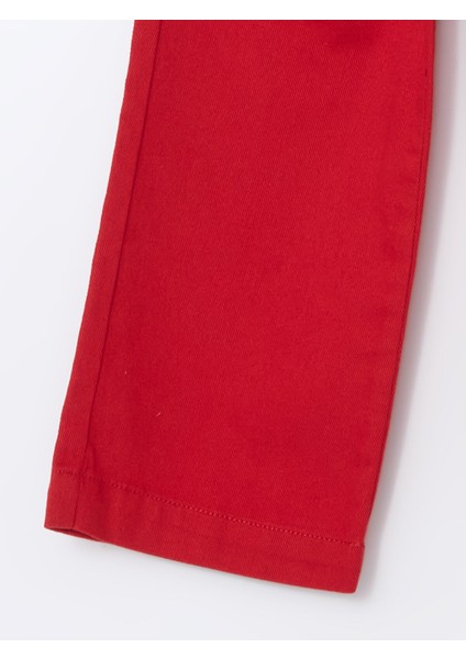 Yeni Sezon Beli Lastikli Gabardin Kız Çocuk Pantolon modelleri