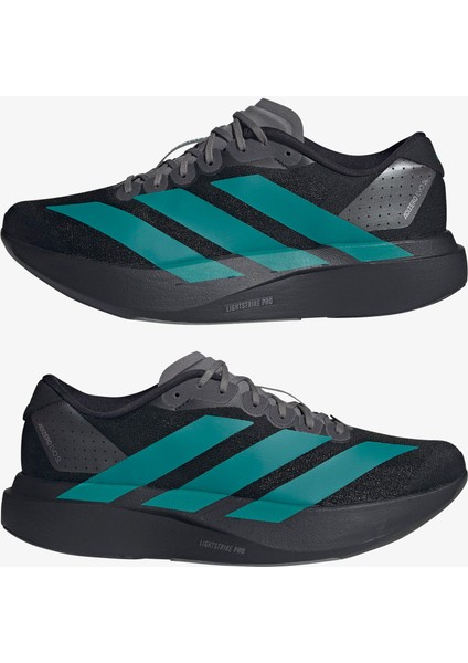 Adizero Evo SL Erkek Siyah Koşu Ayakkabısı.-