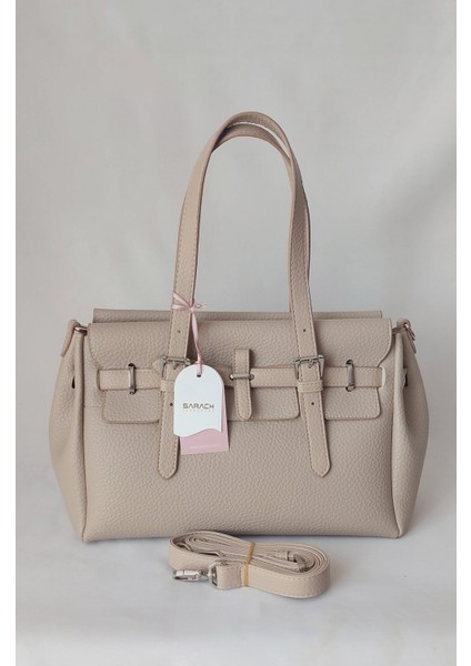 261AÇ316 Model Sarach Marka Vizon Renk El ve Omuz Çantası