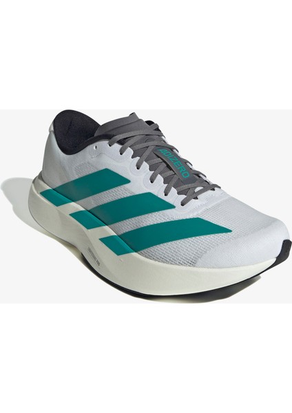 Adizero Evo SL Erkek Beyaz Koşu Ayakkabısı.-
