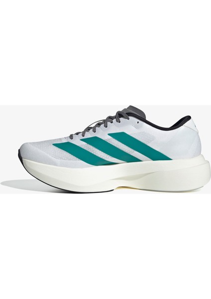 Adizero Evo SL Erkek Beyaz Koşu Ayakkabısı.-