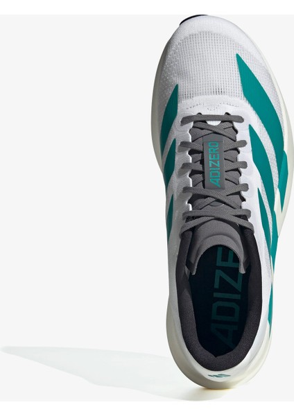 Adizero Evo SL Erkek Beyaz Koşu Ayakkabısı.-