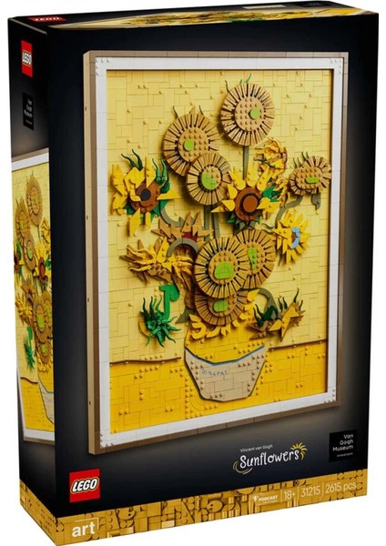 Bfs LEGO Art Vincent Van Gogh Ayçiçekleri 31215 indirimleri
