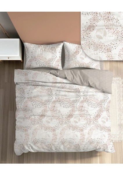 Çift Kişilik Ranforce Nevresim Takımı Orbita Vizon