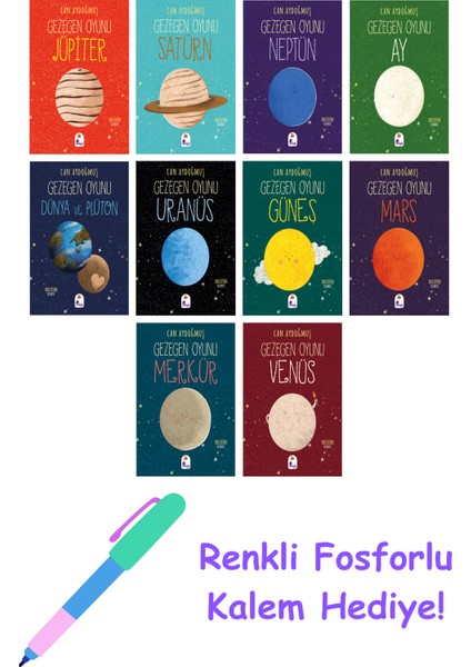Can Aydoğmuş 10 Kitap Seti + Fosforlu Kalem Hediye