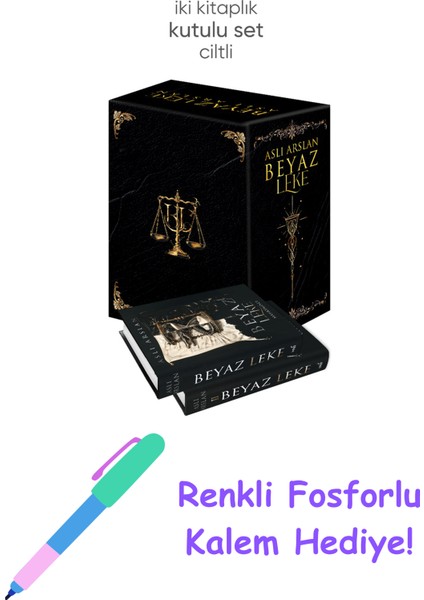 Beyaz Leke Seti (Ciltli) + Fosforlu Kalem Hediye