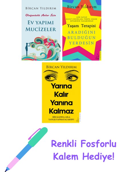 Bircan Yıldırım 3 Kitap Seti + Fosforlu Kalem Hediye