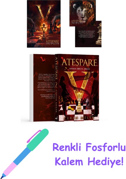 Ateşpare 2 - Tutuklu Zihinler Zindanı + Fosforlu Kalem Hediye