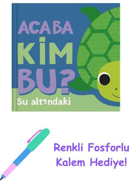 Acaba Kim Bu? - Su Altındaki (Ciltli) + Fosforlu Kalem Hediye