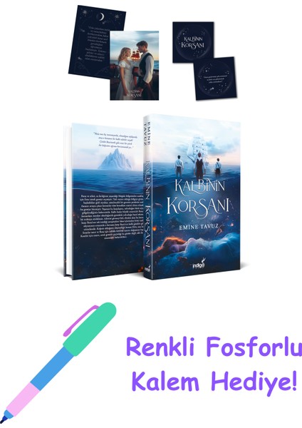 Kalbinin Korsanı (Ciltli) + Fosforlu Kalem Hediye